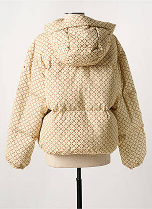 Doudoune manches longues a capuche beige TOMMY HILFIGER femme