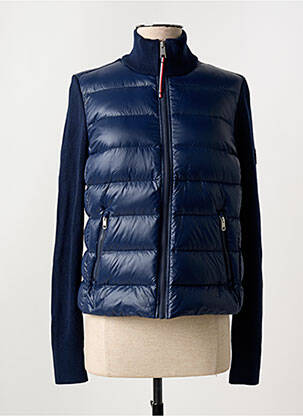 Doudoune manches longues sans capuche bleu TOMMY HILFIGER femme
