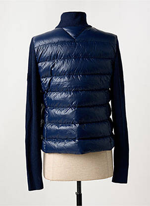 Doudoune manches longues sans capuche bleu TOMMY HILFIGER femme