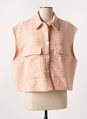 Veste chic poches orange PLEASE femme