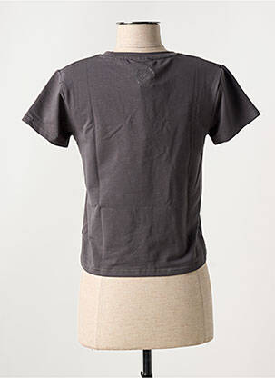 T-shirt stretch manches courtes gris PROJECTX femme