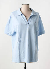 Polo bleu TOMMY HILFIGER pour femme seconde vue