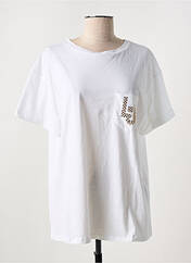 T-shirt blanc LIU JO pour femme seconde vue