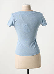 T-shirt bleu GUESS pour femme seconde vue