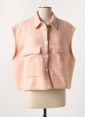 Veste chic orange PLEASE pour femme seconde vue
