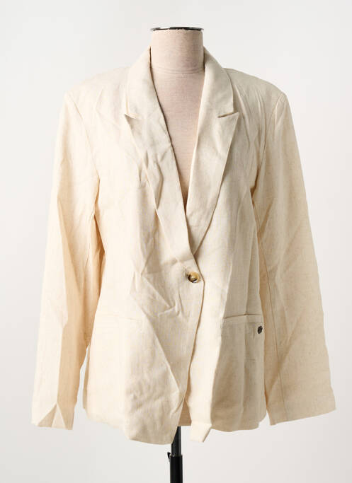 Blazer poches beige FREEMAN T.PORTER femme