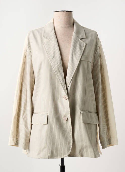 Blazer poches beige PLEASE femme