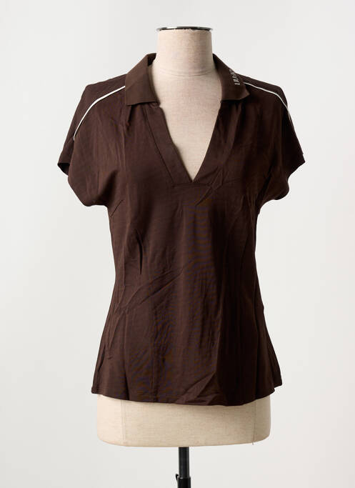 Polo marron LIU JO pour femme