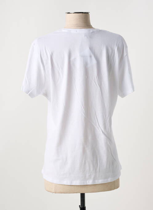 T-shirt blanc PLEASE pour femme