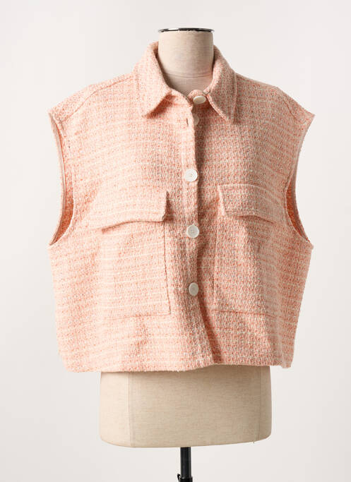 Veste chic orange PLEASE pour femme