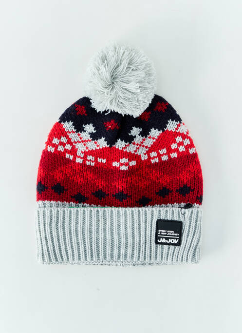 Bonnet rouge J&JOY pour homme