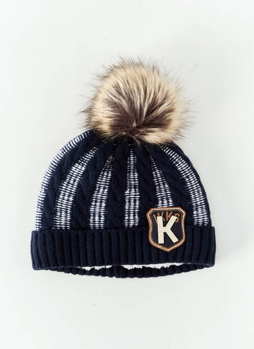 Bonnet bleu IKKS pour garçon