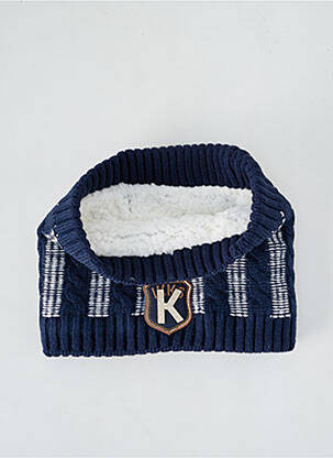 Col / tour de cou stretch bleu IKKS garçon