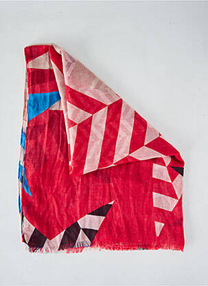 Foulard imprimé fantaisie rouge STREET ONE femme