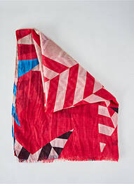 Foulard imprimé fantaisie rouge STREET ONE femme