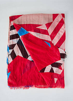Foulard imprimé fantaisie rouge STREET ONE femme