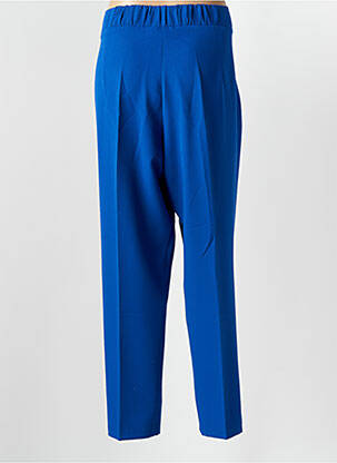 Pantalon slim taille élastique taille normale bleu GREGORY PAT femme