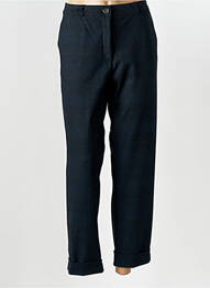 Pantalon droit stretch taille normale bleu EAST DRIVE femme