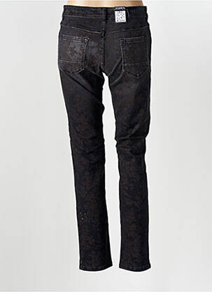 Jeans coupe slim stretch taille normale noir ZERRES femme
