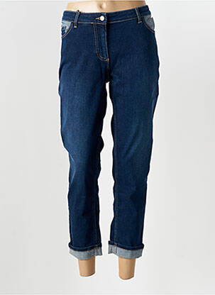 Jeans coupe slim stretch taille normale bleu PERSONA femme