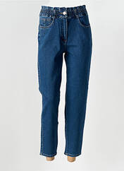 Jean coupe Mom bleu EAST DRIVE pour femme seconde vue