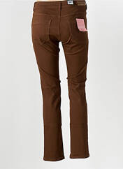 Pantalon slim marron ZERRES pour femme seconde vue