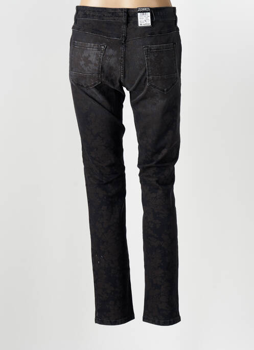 Jeans coupe slim stretch taille normale noir ZERRES femme