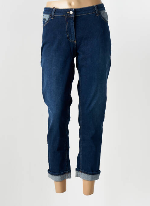 Jeans coupe slim bleu PERSONA pour femme