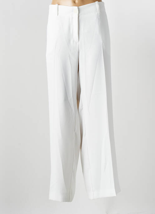 Pantalon large blanc ZERRES pour femme