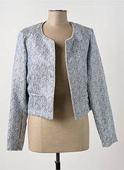 Veste chic bleu MISS TIC pour femme seconde vue