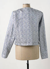 Veste chic bleu MISS TIC pour femme seconde vue