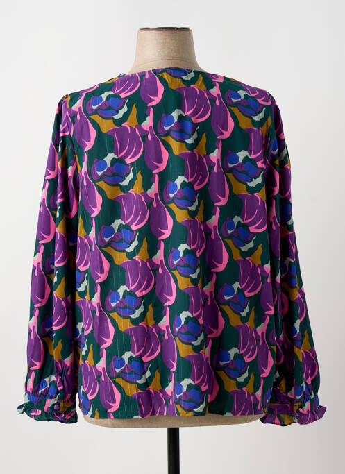 Blouse violet BY ONE pour femme