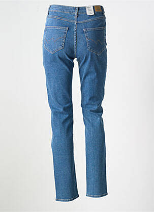 Jeans coupe slim taille haute taille haute bleu KANOPE femme