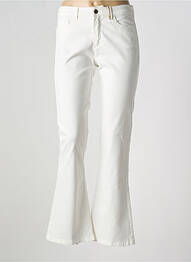 Pantalon flare taille normale taille normale beige COUTURIST femme