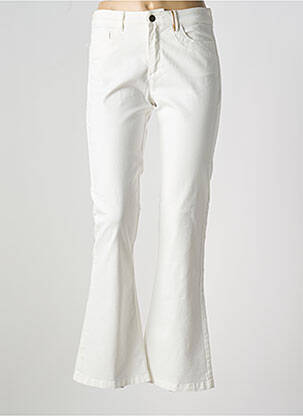 Pantalon flare taille normale taille normale beige COUTURIST femme