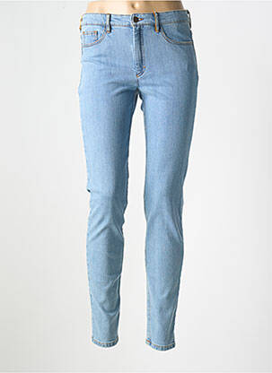 Jeans coupe slim stretch taille normale bleu COUTURIST femme