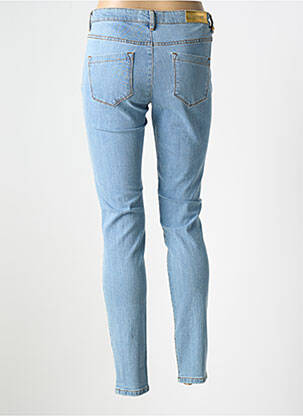 Jeans coupe slim stretch taille normale bleu COUTURIST femme