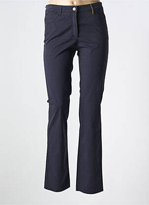 Pantalon droit stretch taille normale noir COUTURIST femme