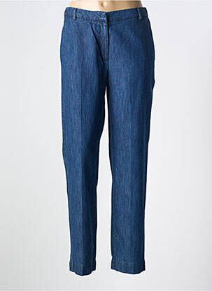 Jeans coupe droite taille normale taille normale bleu NICE THINGS femme