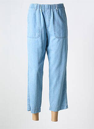 Jeans coupe droite taille normale taille normale bleu KANOPE femme