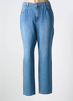 Jeans coupe droite stretch taille normale bleu LOLA ESPELETA femme