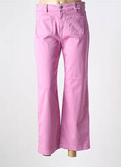 Jean coupe flare rose KANOPE pour femme seconde vue