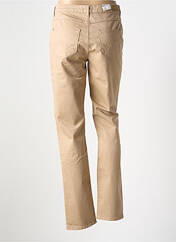 Jeans coupe droite beige KANOPE pour femme seconde vue
