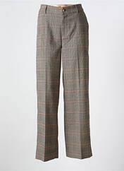 Pantalon large orange YERSE pour femme seconde vue