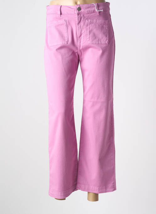 Jean coupe flare rose KANOPE pour femme