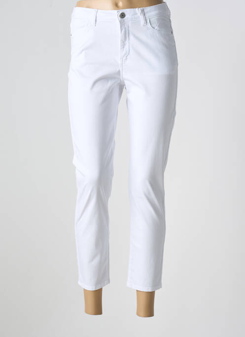 Pantalon 7/8 blanc KANOPE pour femme