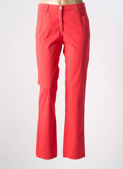 Pantalon droit rouge COUTURIST pour femme
