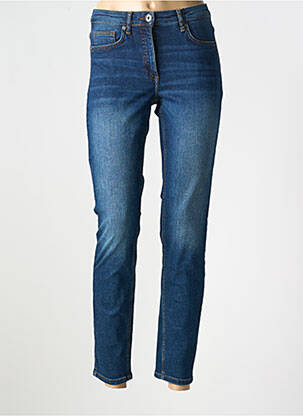 Jeans coupe slim stretch taille normale bleu BETTY BARCLAY femme