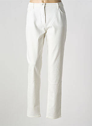 Jeans coupe slim taille normale taille normale blanc BETTY BARCLAY femme