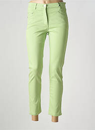 Pantalon 7/8 stretch taille normale vert BETTY BARCLAY femme